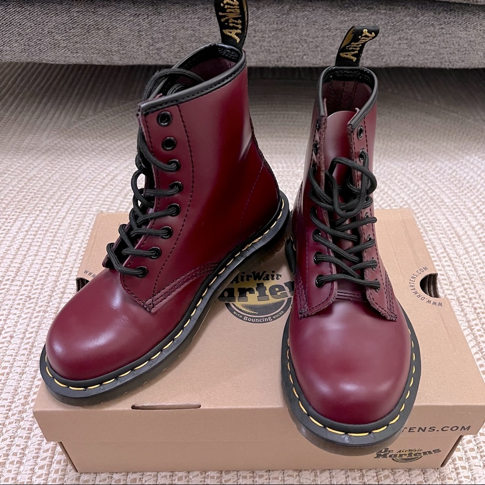 Dr. Martens 1460 Leather Combat Boots. Brand New